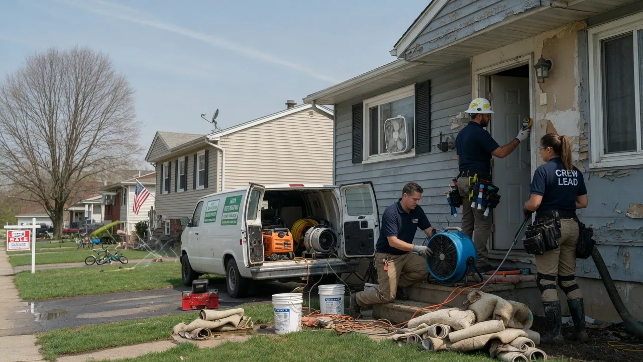 Flood Cleanup in Vermilion, IL near me
